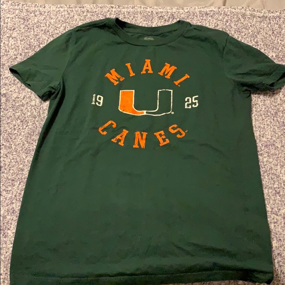 🍁University of Miami Canes Tee